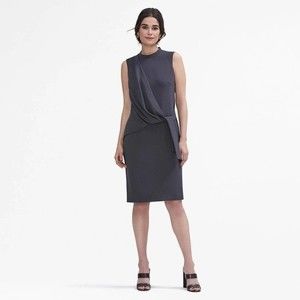 MM.Lafleur Marian Dress in Obsidian